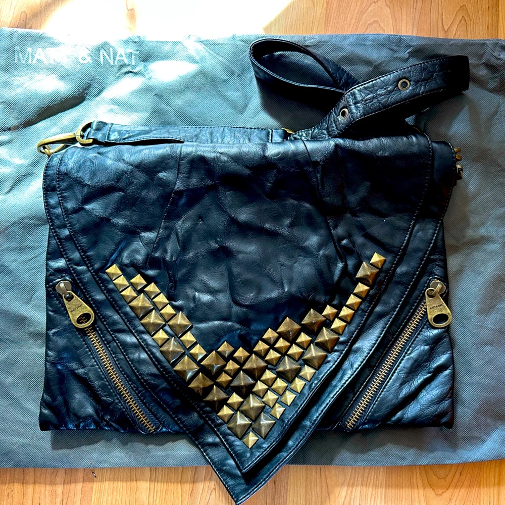 Matt & Nat studded large bag - vegan leather